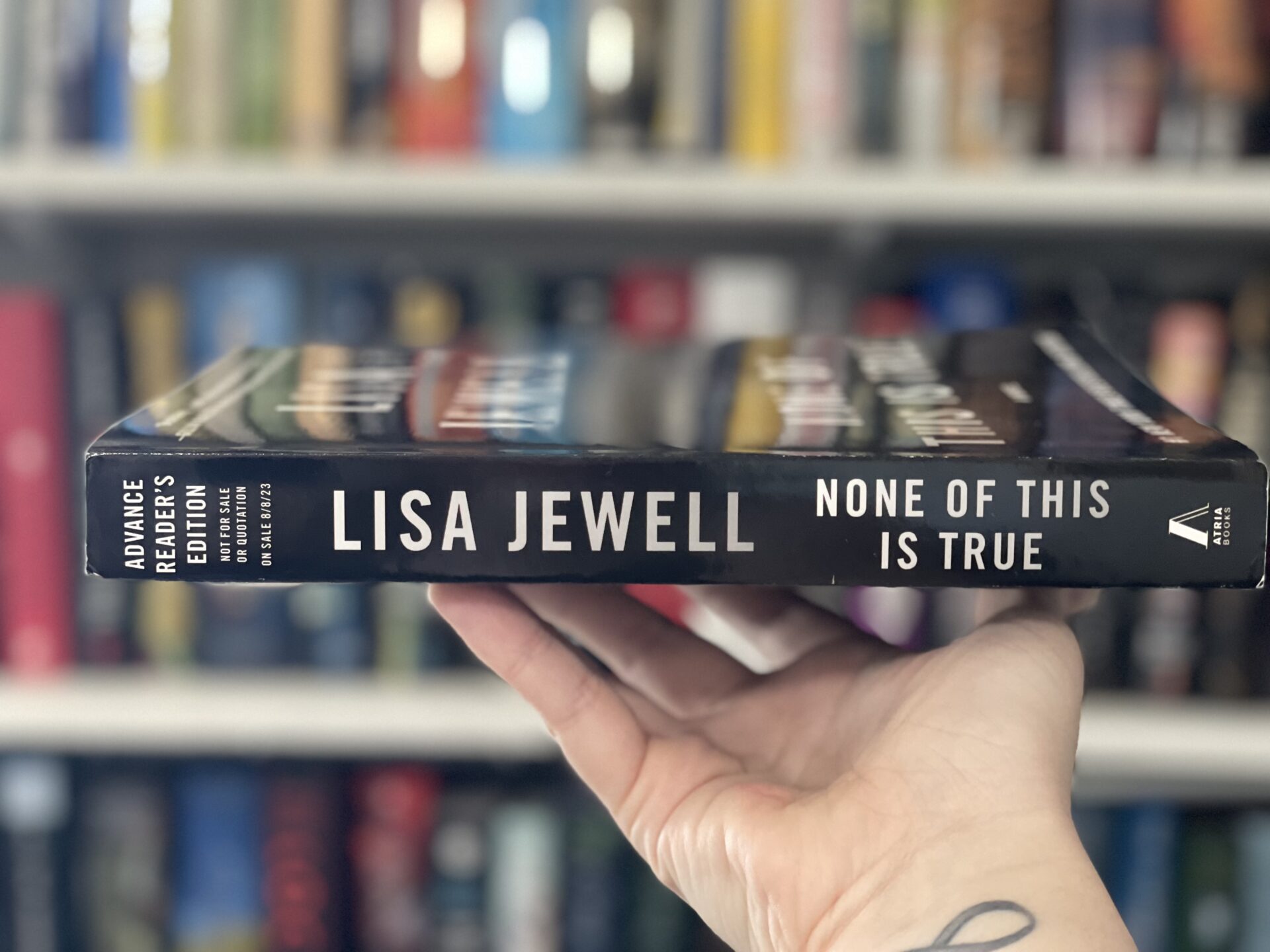 None Of This Is True -Book Cover